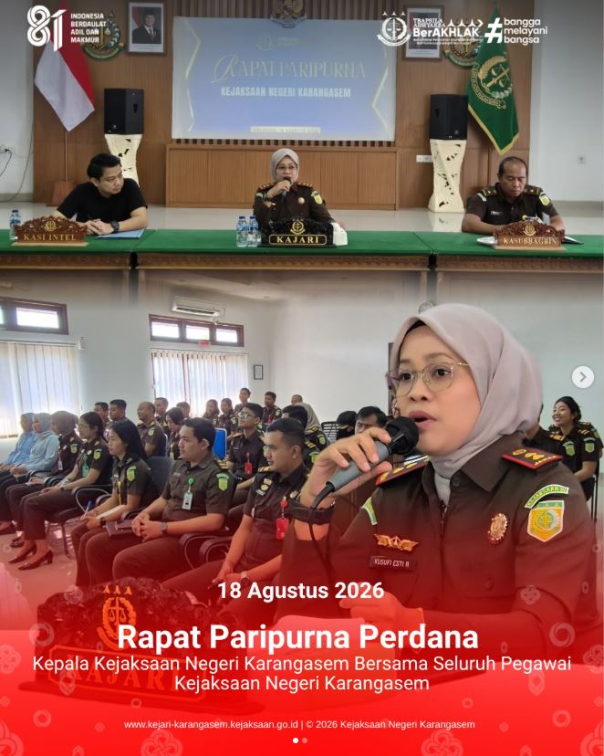 RAPAT PARIPURNA PERDANA